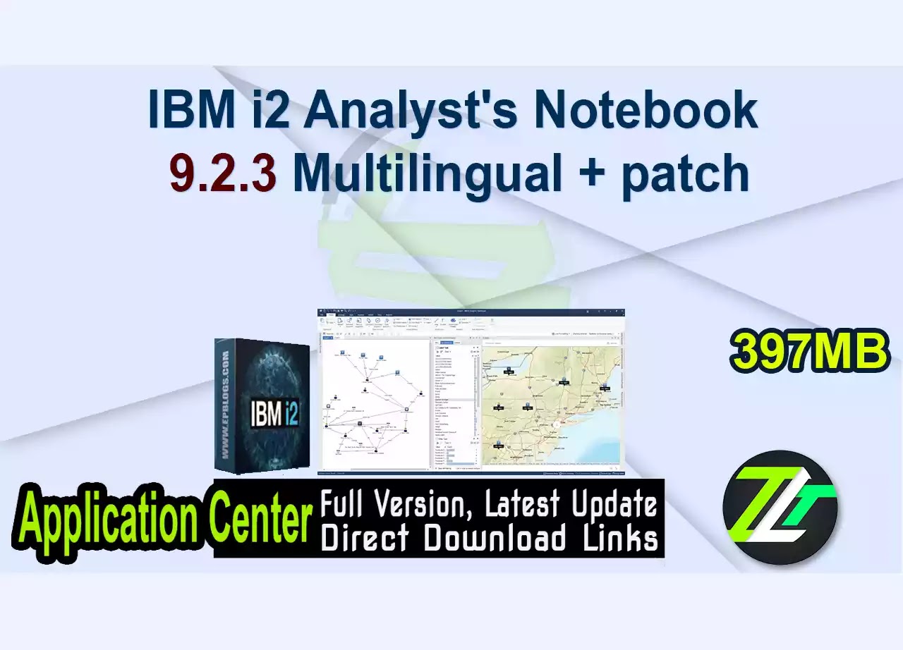 IBM i2 Analyst's Notebook 9.2.3 Multilingual + patch