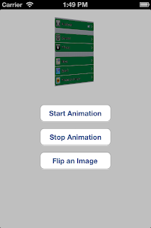 iOS UIImageView end flip animation