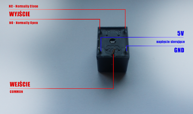 Jak podłączyć przekaźnik HLS8L-DC5V-S-C