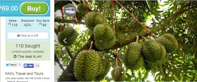 Johor Durian Feast & Shopping offer