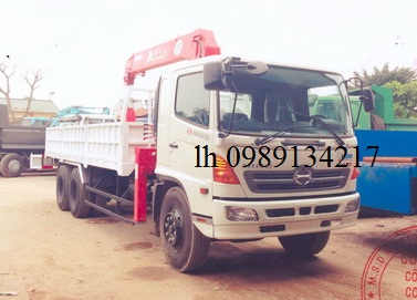 Xe cẩu thùng Unic 5 tấn - Hino FL8JTSA +URV 555