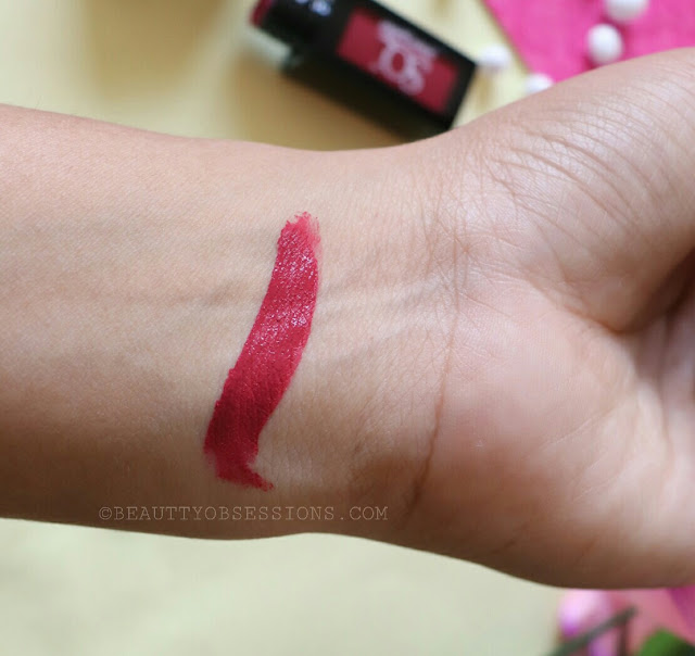 Stay Quirky Liquid Lipstick ' can I borrow a kiss ' - Review & Swatches 