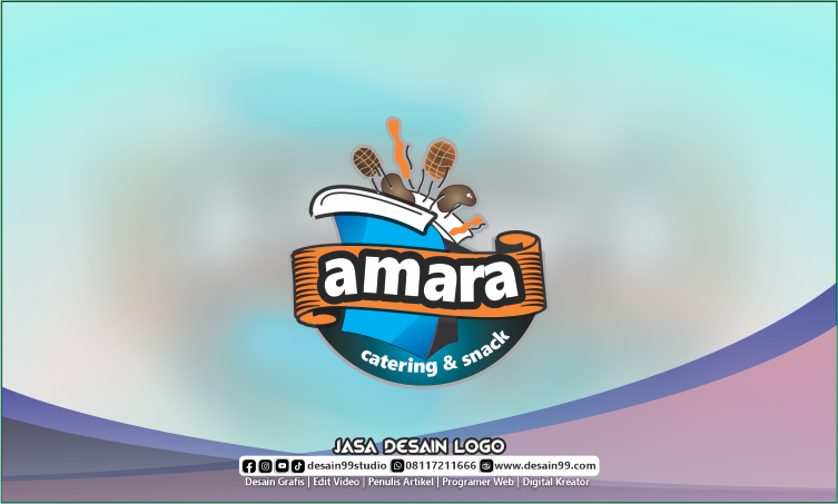 Desain Logo  Amara Catering Cimanggis Depok Jawa Barat