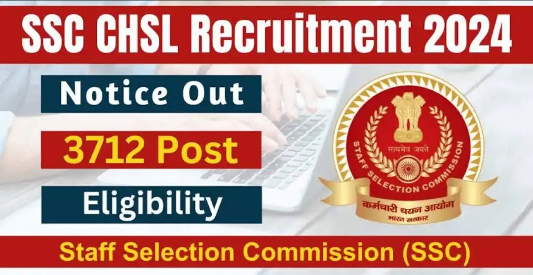 SSC Recruitment 2024 Apply for 3700+ Vacancies (12th pass), Check