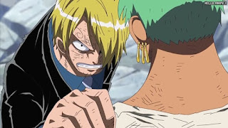 ワンピースアニメ スリラーバーク編 377話 ゾロ サンジ | ONE PIECE Episode 377 Thriller Bark