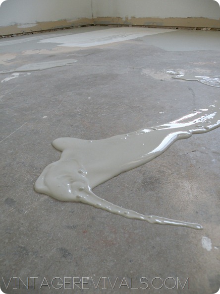 Painted Concrete Floors - Vintage Revivals  036