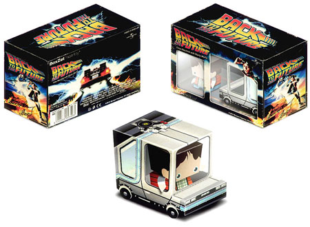 BoxZet Back to the Future Paper Toy