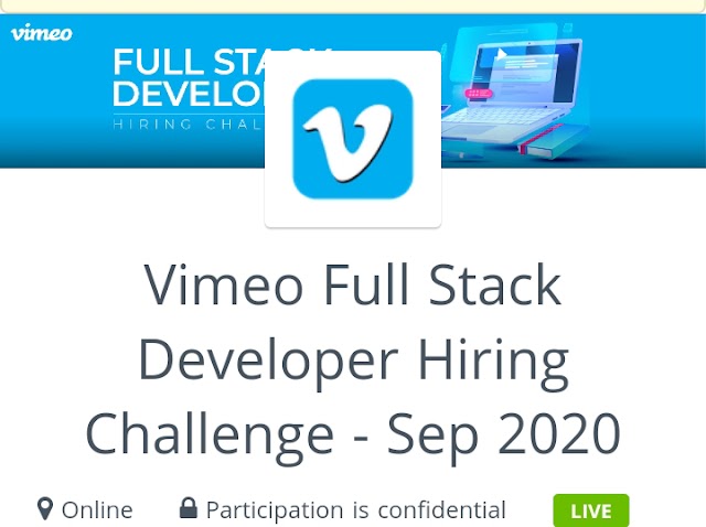 VIMEO hiring for Software Engineer Salary: 15-40 LPA