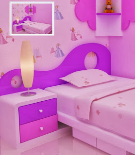 Desain Kamar Tidur Anak Perempuan Minimalis