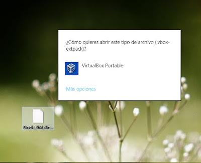 Instalar extension pack virtualbox