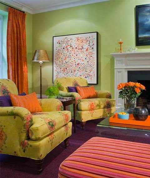 Elite Decor: 2015 Decorating Ideas with Orange Color