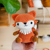 zorrito amigurumi patrón gratis