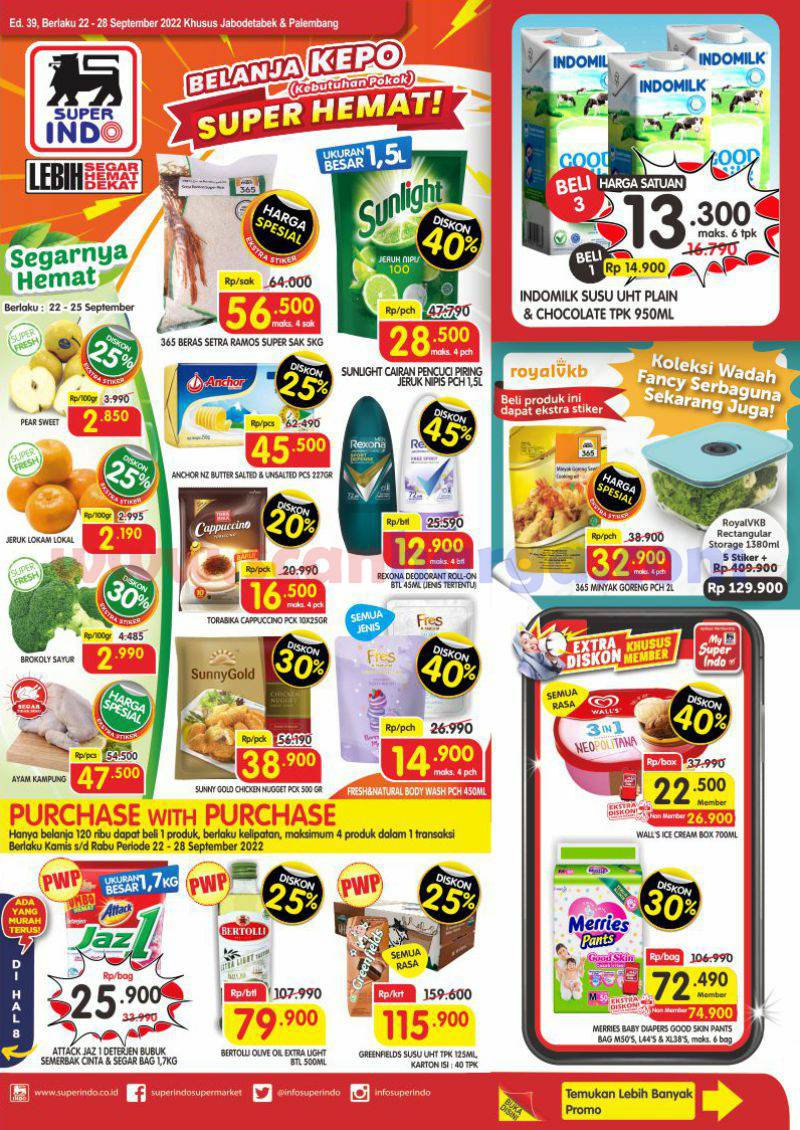 Katalog Promo Superindo 22 - 28 September 2022