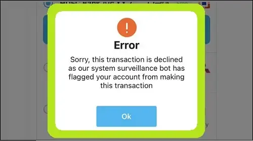 How To Fix Error Sorry, This Transaction is Declined As Our System Surveillance Bot Has Flagged Your Account From Making This Transaction Problem Solved Paytm App