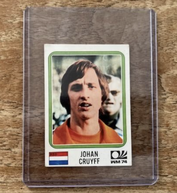 Johan Cruyff Panini Munchen '74