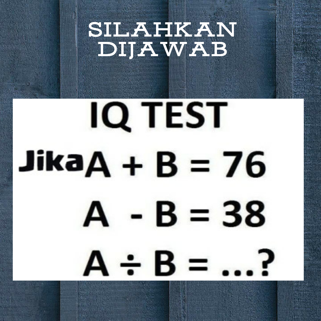 Teka Teki Logika Matematika Kumpulan Teka Teki