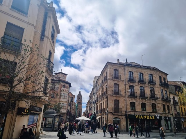 Pelas ruas de Salamanca, na Espanha