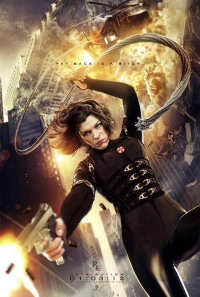 resident evil retribution, movie