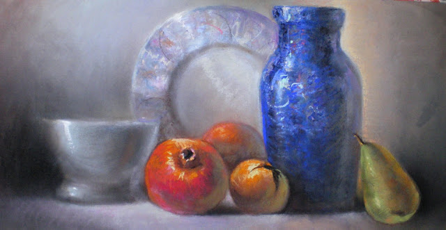 BODEGÓN-NATURALEZA-PASTEL-PAINTING