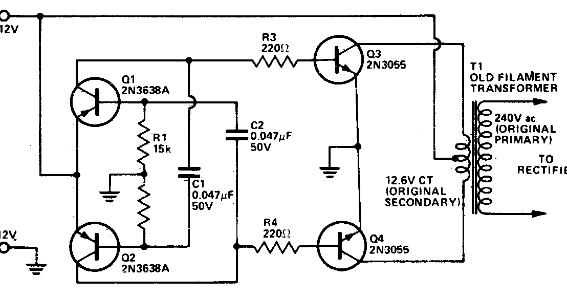 DC to DC AC Inverter Circuit Diagram | wiring radar