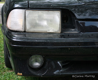 1987 Mustang 5.0 with Signal Light Removed