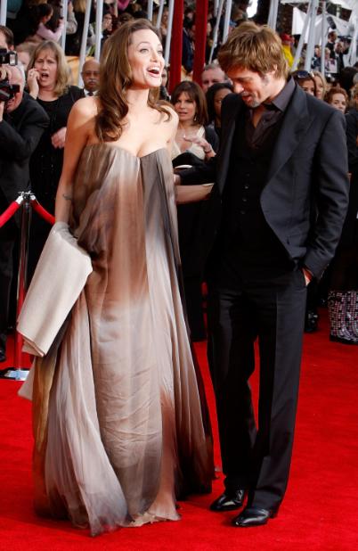 Now how gorgeous is this dress worn by Angelina Jolie? I love it.