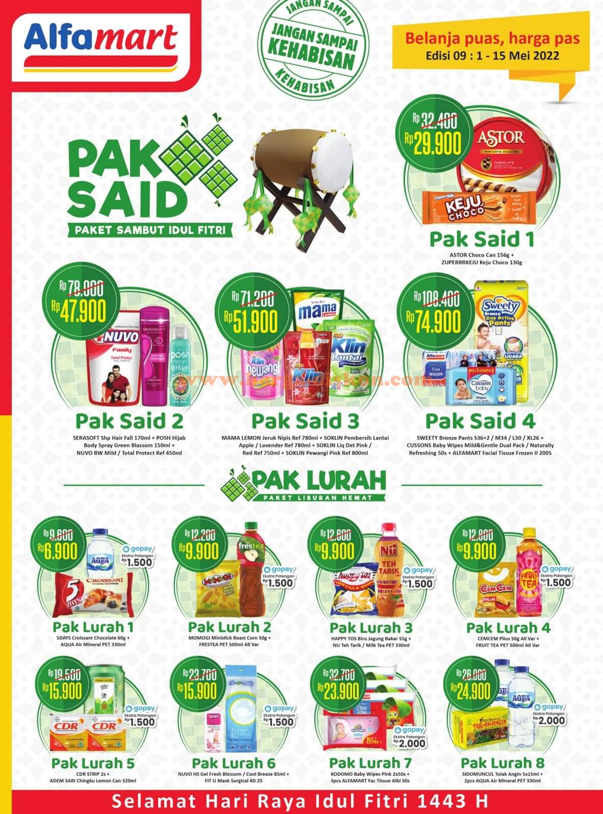 Katalog ALFAMART Promo ALFAMART Terbaru 01 - 15 Mei 2022