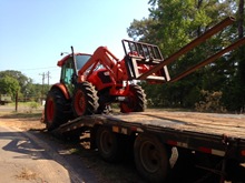 loadcing kubota