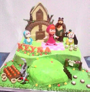 Cake masha n the bear