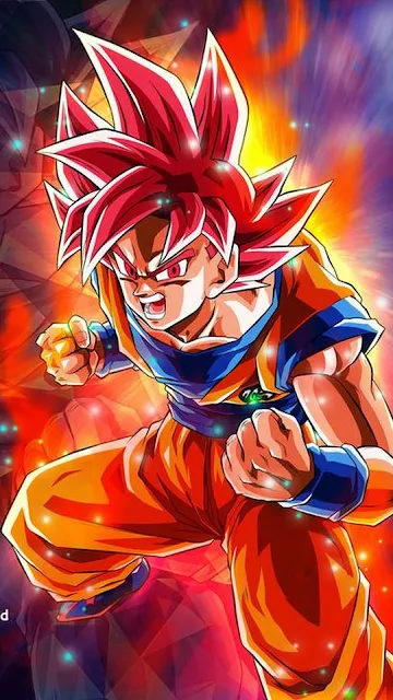 Tela de Fundo DBZ Goku para Celular