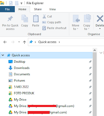 Menambahkan Beberapa Akun Google Drive