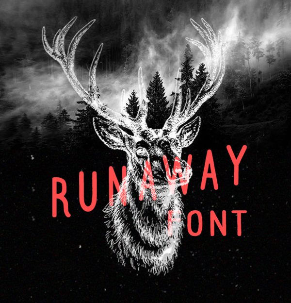 Font Terbaru Untuk Desain Grafis - Runaway Free Font