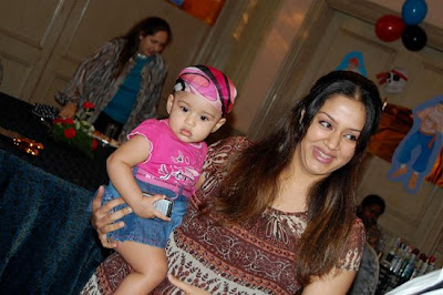 Diya is said to be a very bubbly girl and Surya and Jyotika take turns in looking after little Diya.