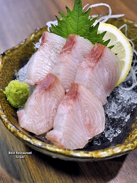 Tansen Izakaya 炭鲜居酒屋 Menu - Hamachi 4-Course OMAKASE Meal Menu - Sashimi Style