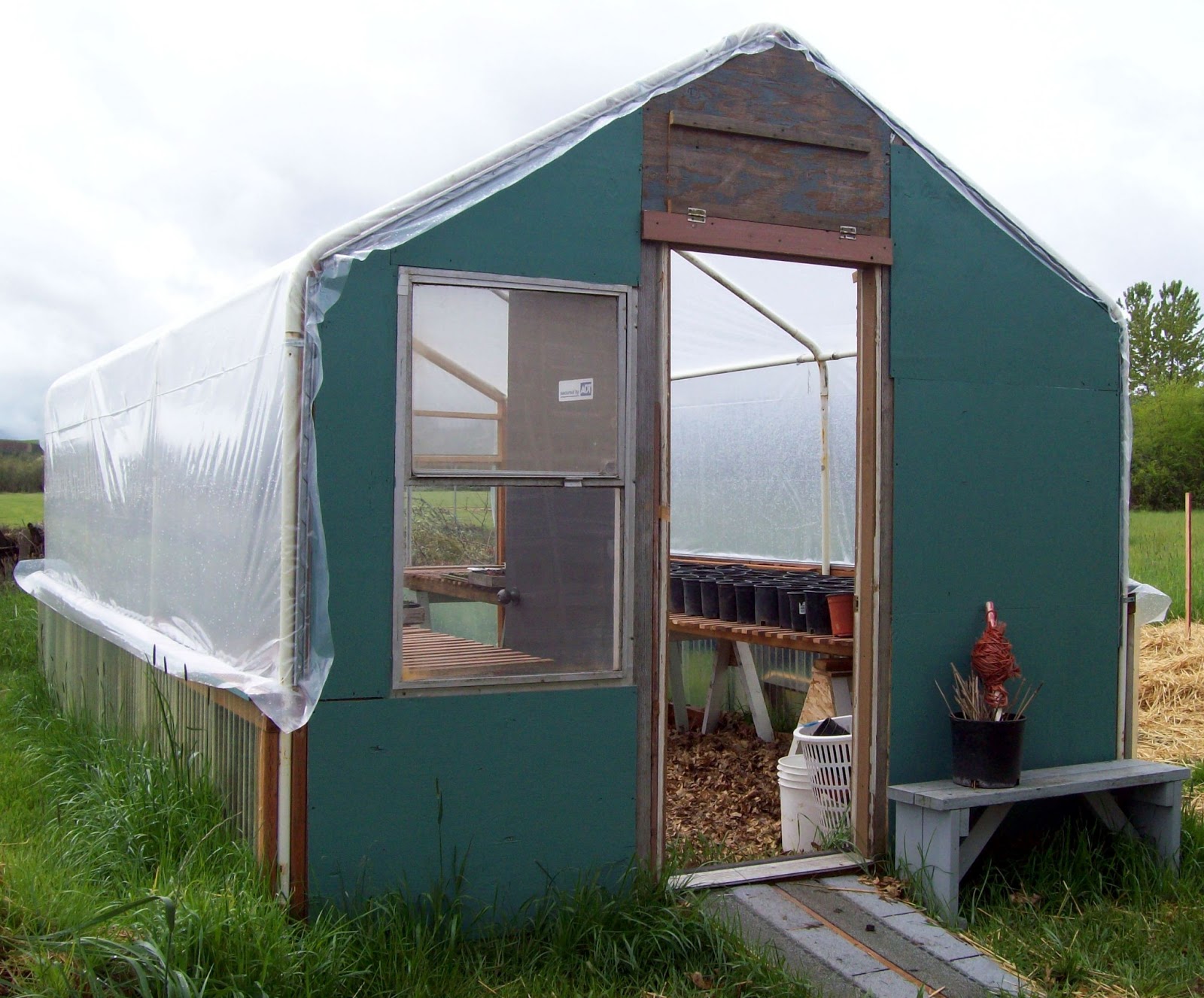  Sharing Gardens Carport Frame Greenhouse Design