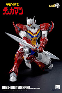 Action Figure Robo-Dou Tekkaman [Threezero Re-design version] from Tekkaman: The Space Knight, Threezero