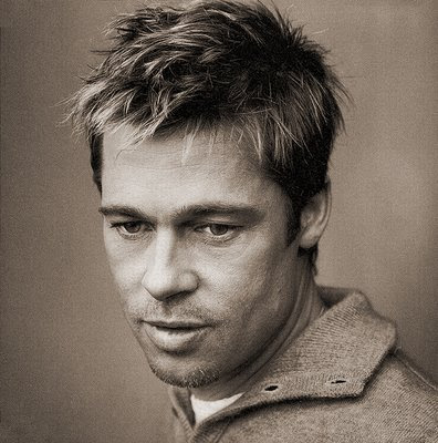 brad pitt fight club hairstyle. Brad Pitt Hairstyles Trends