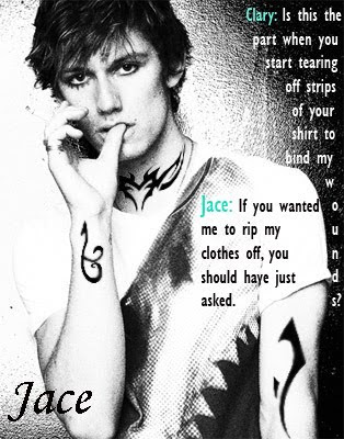 city of bones jace. Cassandra Clare (City of Bones