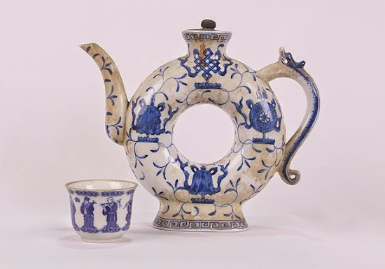 Ancient Asian teapots