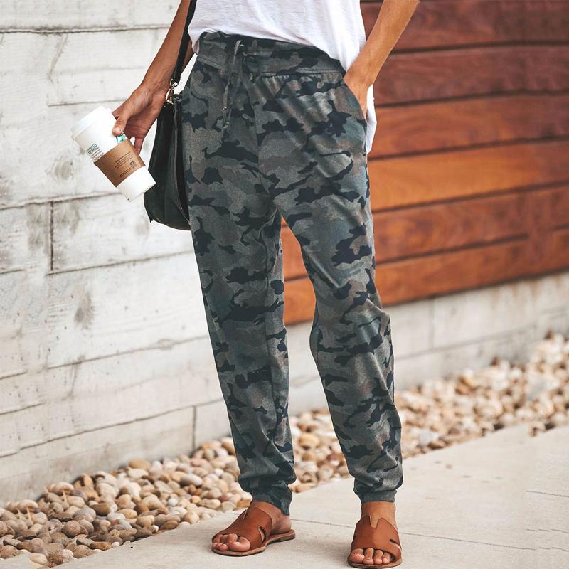 Fashion Camouflage Slim Casual Pants - $19.99