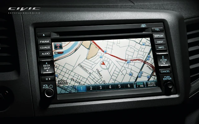 GPS do novo New Civic 2012
