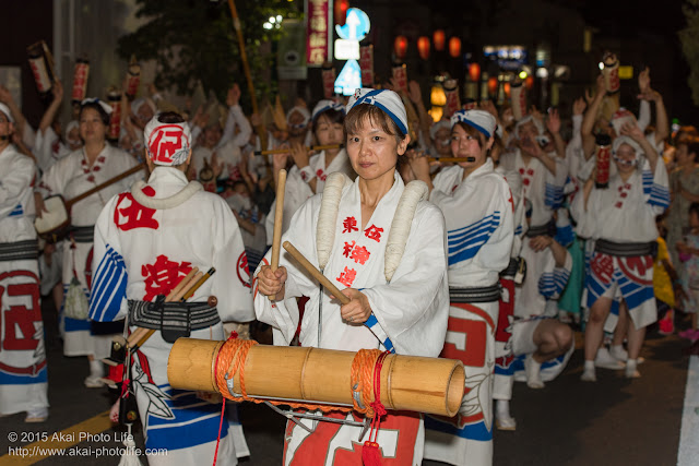 伍楽連 東林間阿波おどりの写真