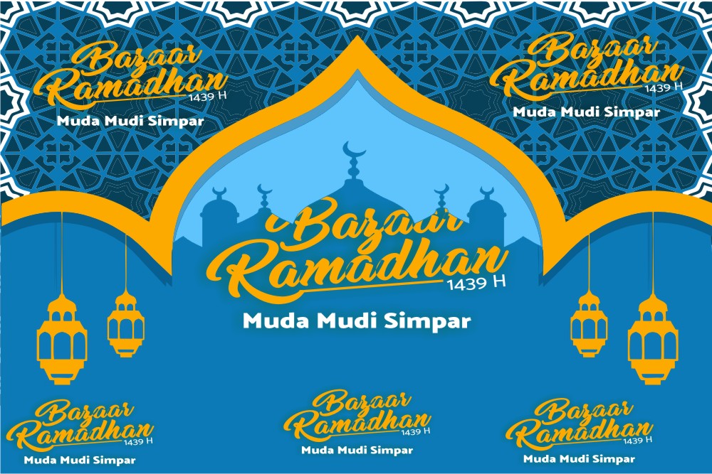 Contoh Brosur Bazar Ramadhan Lukisan