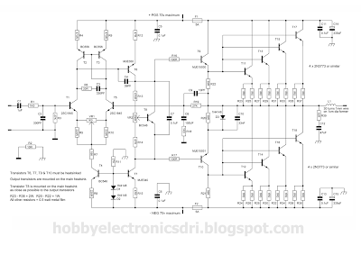 Power Amplifier Circuit Diagram