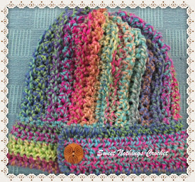 free crochet pattern, free crochet tam cap, free crochet beanie pattern,