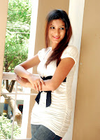 Actress Ruby Parihar hot photoshoot in white dress 