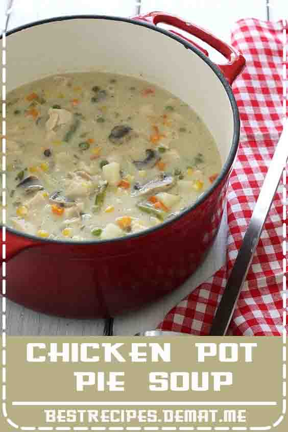 Chicken Pot Pie Soup--this is seriously the best soup in the world! Mmm I love fall!#Appetizers#Soup Appetizers