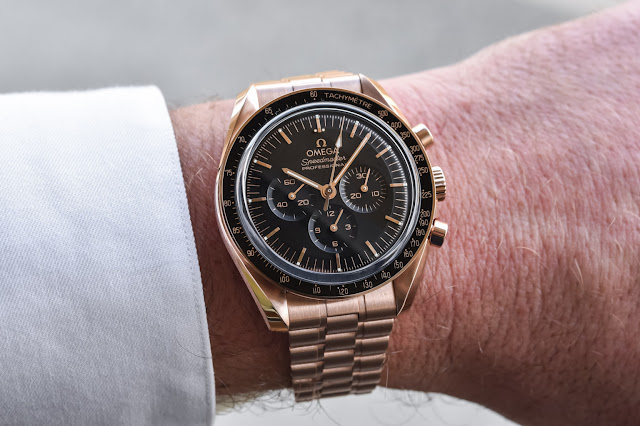 Omega Speedmaster Moonwatch Professional Co-Axial Master Chronometer Cronógrafo Réplica de 42 mm