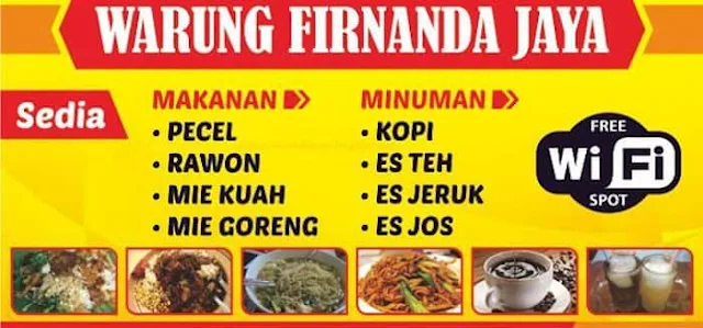 Contoh MMT warung makan