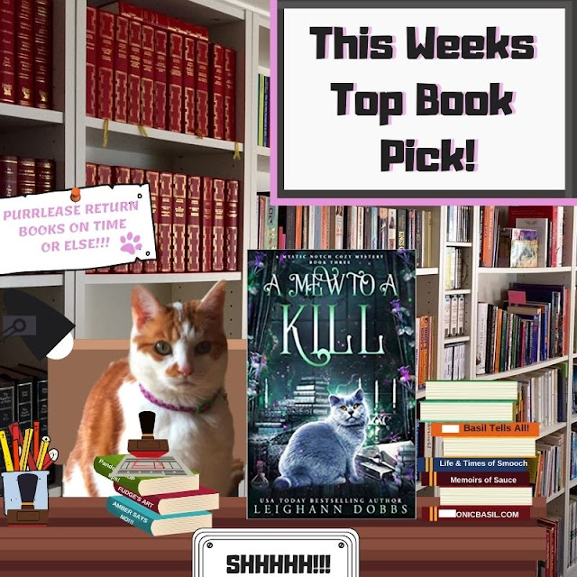 Amber's Book Reviews #204 What Are We Reading This Week ©BionicBasil® A Mew To A Kill